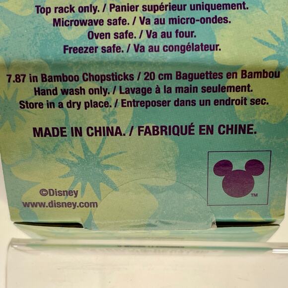 Disney Stitch & Lilo Ramen Ceramec Bowl Set with Chopsticks & Spoon 20 Oz. Bowl - Picture 6 of 12